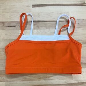 Abercrombie Orange Double Layer Bra